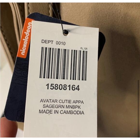 Avatar The Last Airbender Rare APPA Avatar Flying Byson Mini Backpack BioWorld - Picture 5 of 5